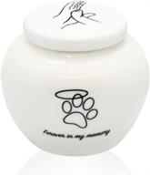 🐾 homelex ceramic pet paw cremation memorials - urn for beloved cat or dog ashes keepsake logo