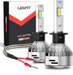 lasfit headlight bulbs light 7600lm logo