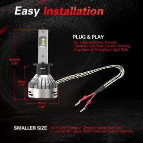img 1 attached to LASFIT Headlight Bulbs Light 7600LM