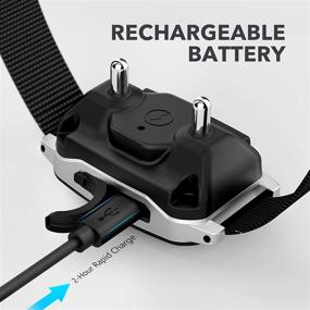 img 2 attached to Advanced DOG CARE Rechargeable Bark Collar with Beep Vibration, 7 Shock Modes - Safe and Humane No Bark Collar for Dogs - LED Indicator, Suitable for Small, Medium & Large Breeds