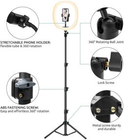 img 2 attached to JIRVY Adjustable Bluetooth Photography Brightness