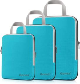 img 4 attached to 🧳 Gonex Compression Packing Expandable Organizers: Travel Accessories for Efficient, Organized Trips