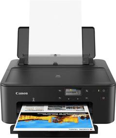 img 4 attached to Canon PIXMA TS702 Wireless Single Function Printer with AirPrint, Google Cloud Print, Mopria Print Service - Works with Alexa, Black (One Size)