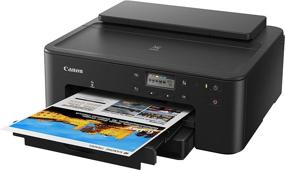 img 2 attached to Canon PIXMA TS702 Wireless Single Function Printer with AirPrint, Google Cloud Print, Mopria Print Service - Works with Alexa, Black (One Size)