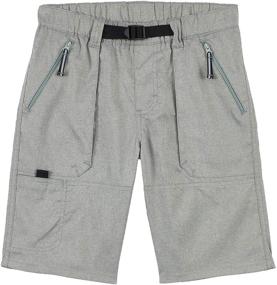 img 4 attached to 🩳 Versatile & Durable: Wrangler Boys' Straight Fit Outdoor Shorts