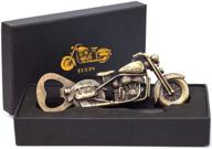 🏍️ vintage motorcycle bottle opener: perfect motorcycle beer gifts for men, ideal for fathers day, birthdays, christmas, and more - a unique gift for him! logo