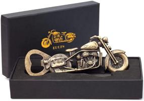 img 4 attached to 🏍️ Vintage Motorcycle Bottle Opener: Perfect Motorcycle Beer Gifts for Men, Ideal for Fathers Day, Birthdays, Christmas, and More - A Unique Gift for Him!