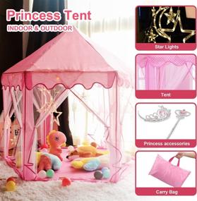 img 3 attached to Outdoor Princess Playhouse by TOY Life