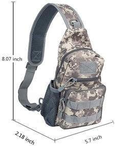 img 2 attached to Armiya Tactical Shoulder Backpack Trekking Outdoor Recreation