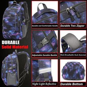 img 2 attached to Durable ProEtrade Backpacks: 🎒 Ideal for School and College Students!