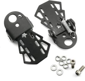 img 4 attached to 🚲 Enhance Your Riding Experience with RuiLing 1 Pair Bike Rear Pedals: Essential Folding Bike Footrests Accessories