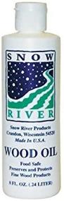 img 2 attached to 🌲 Premium Snow River USA Wood Oil: Optimal Care for All Wood Type Cutting Boards | 8 oz Solution