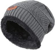 winter beanie windproof hindawi slouchy boys' accessories and cold weather logo