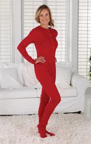 img 2 attached to PajamaGram Mens Onesie Pajamas Cotton Men's Clothing