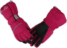 img 2 attached to 🧤 Stay Warm and Dry with MAGARROW Winter Gloves: Waterproof Accessories for Boys and Girls