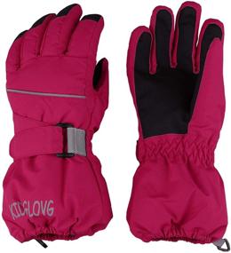 img 4 attached to 🧤 Stay Warm and Dry with MAGARROW Winter Gloves: Waterproof Accessories for Boys and Girls