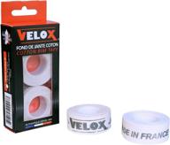 📼 velox 16mm white rim tape - pack of 2 logo