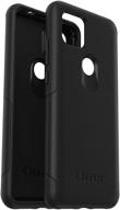 📱 rugged otterbox commuter lite series case for t-mobile revvl 5g - ultimate protection in black logo