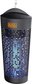 img 3 attached to 🦟 Black+Decker Outdoor Electric UV Bug Zapper & Killer: Effective Protection Against Flying Pests, Half Acre Coverage for Home, Deck, Garden, Patio, Camping & More
