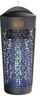 🦟 black+decker outdoor electric uv bug zapper & killer: effective protection against flying pests, half acre coverage for home, deck, garden, patio, camping & more logo