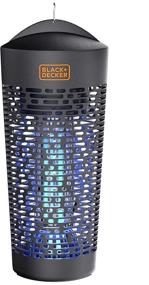 img 4 attached to 🦟 Black+Decker Outdoor Electric UV Bug Zapper & Killer: Effective Protection Against Flying Pests, Half Acre Coverage for Home, Deck, Garden, Patio, Camping & More