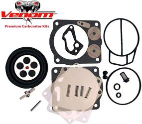 img 2 attached to 🛥️ Enhanced Compatibility: Sea-Doo Premium Venom Twin Carb Rebuild Kit w/ Needle, Seats & Gaskets (Fits 1998-2002 GSX GTX LRV RX RXX XP/LTD 947-951) - Now with Complimentary Water Separator Fuel Filter & O-Ring