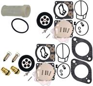 🛥️ enhanced compatibility: sea-doo premium venom twin carb rebuild kit w/ needle, seats & gaskets (fits 1998-2002 gsx gtx lrv rx rxx xp/ltd 947-951) - now with complimentary water separator fuel filter & o-ring logo