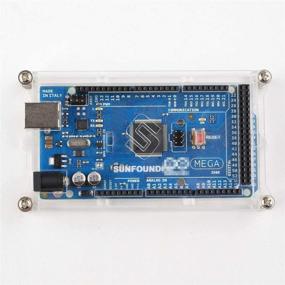 img 3 attached to 📦 Прозрачный акриловый чехол-корпус для SunFounder Mega 2560: совместимость с Arduino Mega 2560 Rev3 R3 и Genuino Mega 2560 Rev3