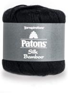 🧶 coal silk bamboo yarn by patons logo