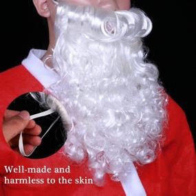 img 2 attached to 🎅 WINOMO Christmas Santa Beard Costume