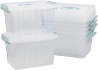 gloreen storage stackable plastic containers logo