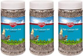 img 1 attached to 🦜 Kaytee Forti-Diet Pro Health Hi-Calcium Grit Small Bird Supplement Jar - Pack of 3