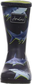 img 3 attached to 👦 Детские сапоги для мальчиков на открытом воздухе: Joules Boys Rain Boot