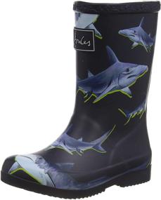 img 4 attached to 👦 Детские сапоги для мальчиков на открытом воздухе: Joules Boys Rain Boot