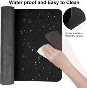 img 2 attached to Keyboard Protector Accessories Waterproof Leather Black