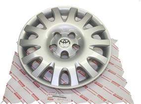 img 1 attached to 🚗 Оригинальная колпака колеса Toyota (42621-AA090) 16 дюймов