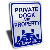 🏡 secure your space with the private property trespassing aluminum cottage logo