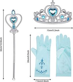 img 2 attached to 👑 SATINIOR Princess Costume Accessories: Complete Your Enchanting Outfit!