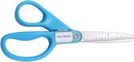 🔵 5-inch blue stanley minnow scissors with pointed tip - ideal for kids (sci5pt-blue) logo