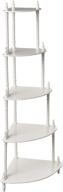 🏠 white 5-tier corner stand by frenchi home furnishing: enhance your home décor logo