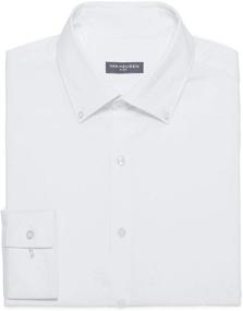 img 4 attached to Van Heusen Collar Stretch Sleeve Men's Clothing