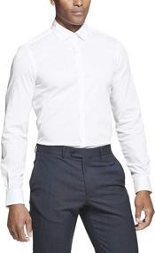 img 3 attached to Van Heusen Collar Stretch Sleeve Men's Clothing