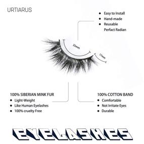 img 3 attached to URTIARUS Eyelashes SInglepack Handmade Reusable