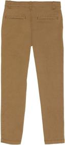 img 3 attached to 👖 Comfortable and Stylish French Toast Boys Stretch Chino Pants for Boys' Clothing