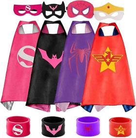 img 4 attached to COTATERO Superhero Bracelets Costumes Birthday