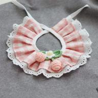 dog cat collar bow tie logo