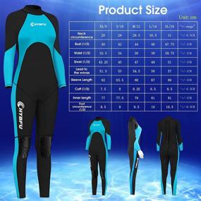 img 3 attached to CHYBFU Silicone Wetsuits Snorkeling Kayaking