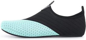 img 3 attached to 👣 QACOHU Unisex Water Shoes | Barefoot Skin Shoes | Quick-Dry Aqua Shoes for Diving, Surfing, Swimming, Beach, and Yoga