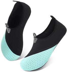 img 1 attached to 👣 QACOHU Unisex Water Shoes | Barefoot Skin Shoes | Quick-Dry Aqua Shoes for Diving, Surfing, Swimming, Beach, and Yoga