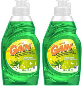 img 1 attached to 🧼 Efficient Cleaning Power: Gain Ultra Dishwashing Liquid - 9 oz - Original